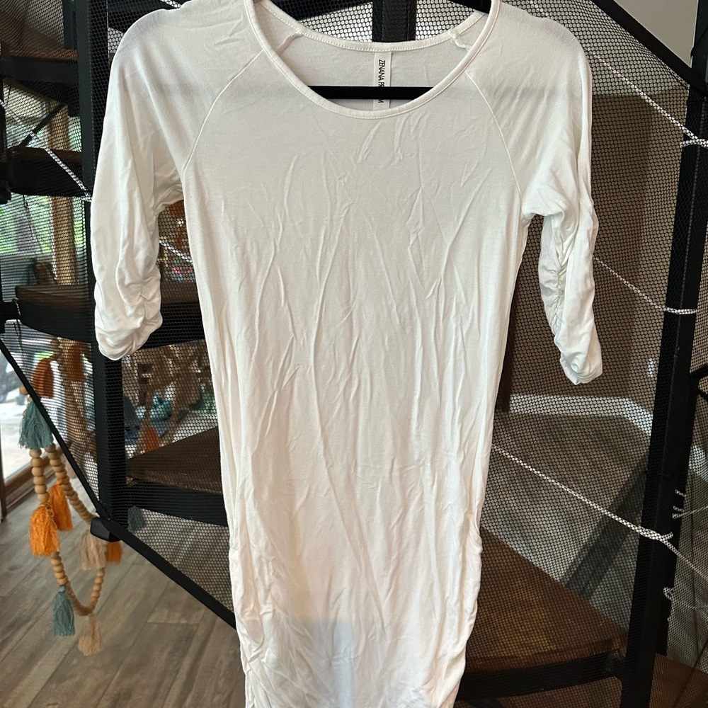 Zenana Outfitters White Top